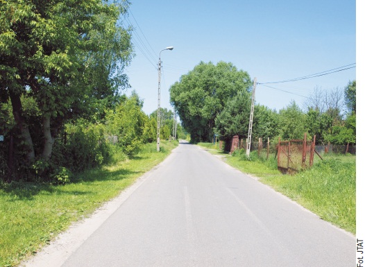 Droga w Skolimowie